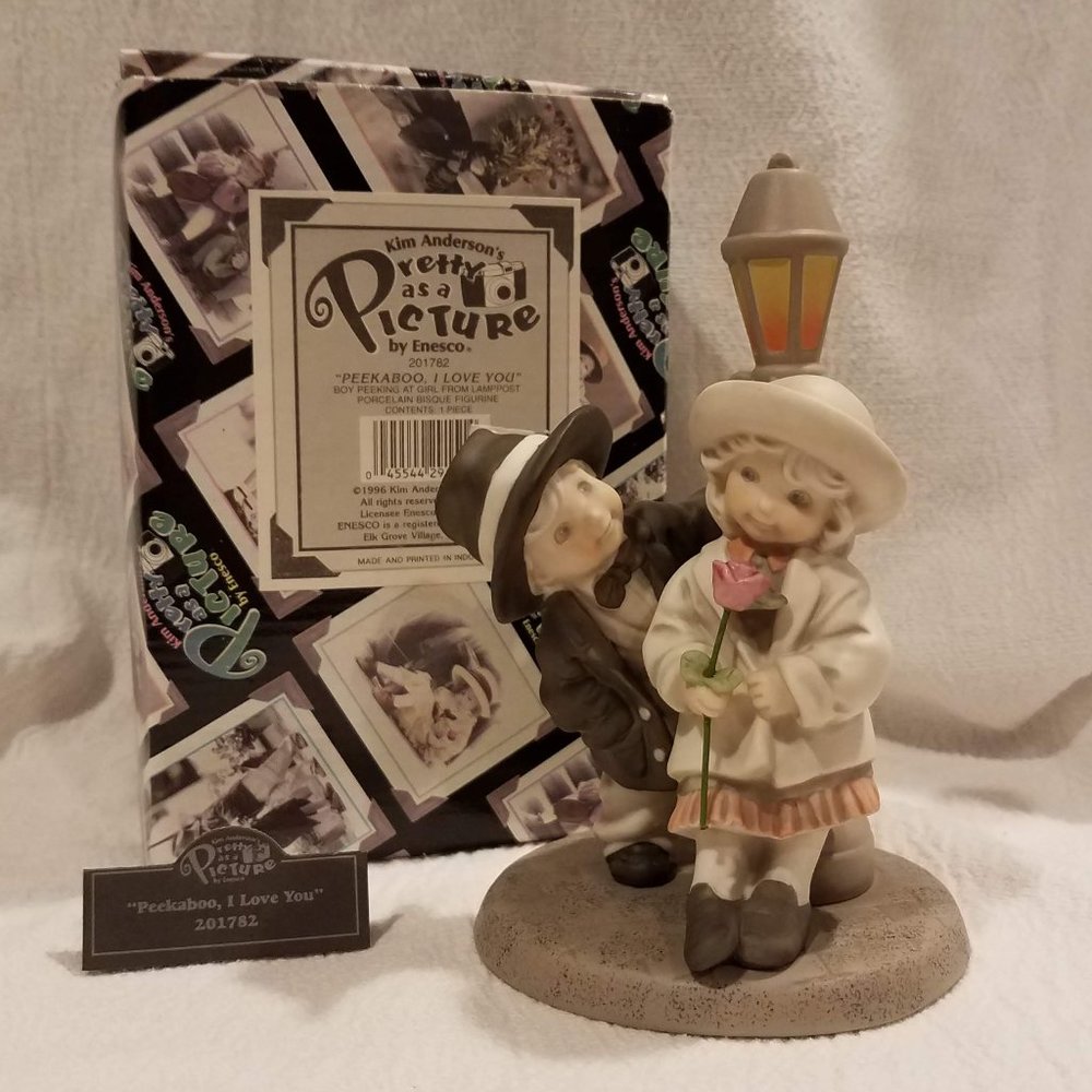 Kim Anderson "Peekabo, I Love You" Figurine